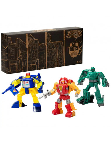 TRANSFORMERS LEGACY GO-BOT GUARDIANS 3-PACK ACTION FIGURES