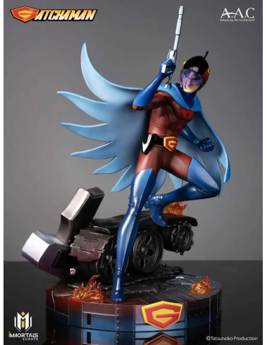 GATCHMAN JOE THE CONDOR RESIN STATUE
