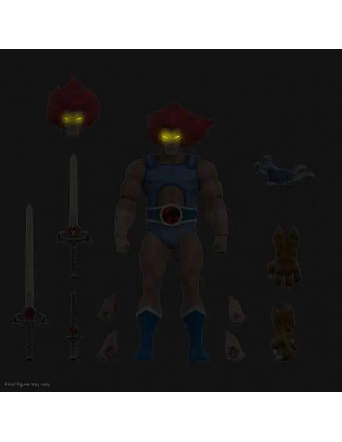 THUNDERCATS ULTIMATES! LION-O LED EYES FIGURE