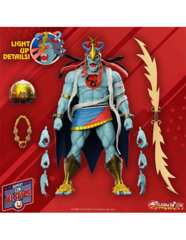 THUNDERCATS ULTIMATES! MUMM-RA LED EYES FIGURE