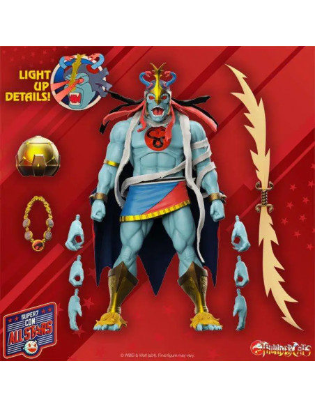 THUNDERCATS ULTIMATES! MUMM-RA LED EYES FIGURE