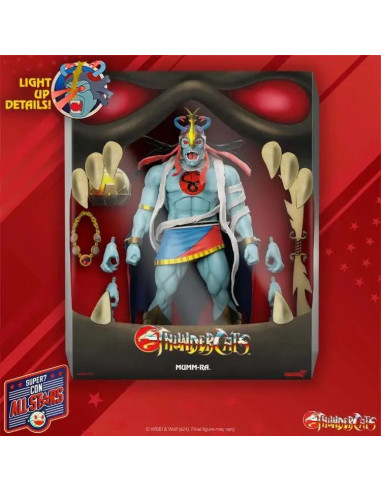 THUNDERCATS ULTIMATES! MUMM-RA LED EYES FIGURE