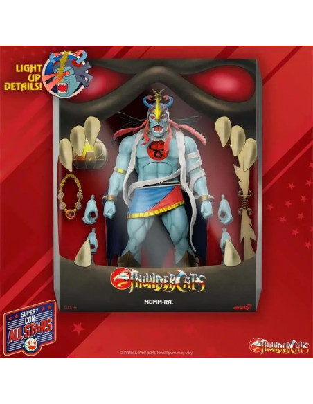 THUNDERCATS ULTIMATES! MUMM-RA LED EYES FIGURE