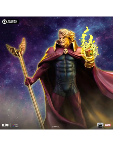 INFINITY GAUNTLET ADAM WARLOCK 1/10 STATUE