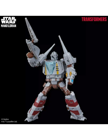 Transformers Collaborative STAR WARS: The Mandalorian N-1 Starfighter Action Figure