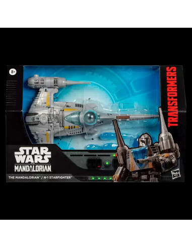 Transformers Collaborative STAR WARS: The Mandalorian N-1 Starfighter Action Figure