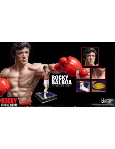 ROCKY BALBOA EPIC FIGHT 1/4 SCALE STATUE