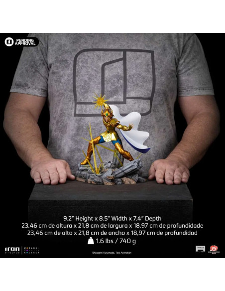 SAINT SEIYA LEO AIOLIA 1/10 STATUE