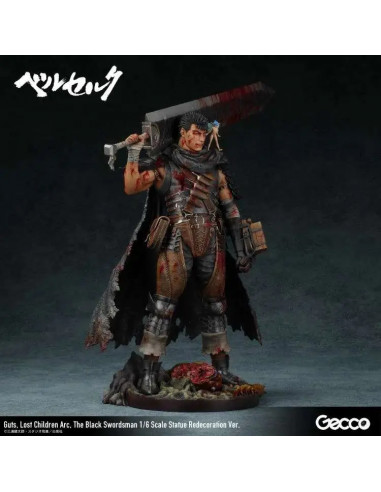 BERSERK GUTS BLACK SWORDMAN LOST CHILDREN ARC REDECO 1/6 SCALE STATUE