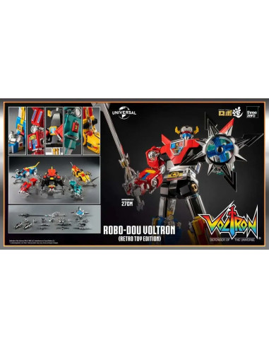 ROBO-DOU VOLTRON RETRO TOY EDITION ACTION FIGURE