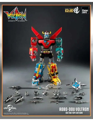 ROBO-DOU VOLTRON RETRO TOY EDITION ACTION FIGURE