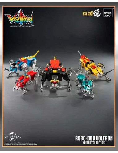 ROBO-DOU VOLTRON RETRO TOY EDITION ACTION FIGURE