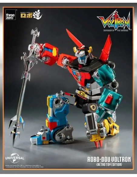 ROBO-DOU VOLTRON RETRO TOY EDITION ACTION FIGURE