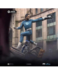 FANTASTIC FOUR FIRST STEPS MR. FANTASTIC AND H.E.R.B.I.E 1/10 STATUE