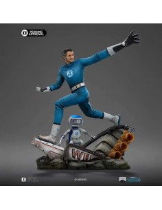FANTASTIC FOUR FIRST STEPS MR. FANTASTIC AND H.E.R.B.I.E 1/10 STATUE 2