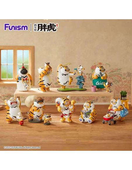 ALEXANDER THE TIGER ROARING LOVE SERIE 2 BLIND BOX DISPLAY (8)