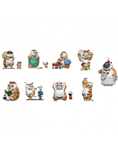 ALEXANDER THE TIGER ROARING LOVE SERIE 2 BLIND BOX DISPLAY (8)