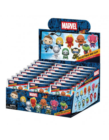 FANTASTIC FOUR CLASSIC BAG CLIP BLIND BOX DISPLAY (24)