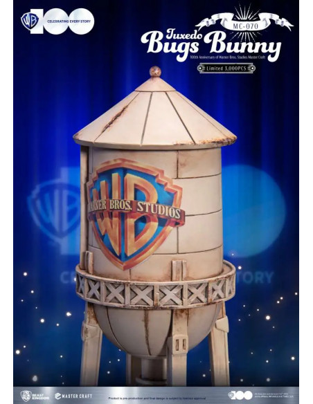 WARNER BROS STUDIOS 100TH ANN. TUXEDO BUGS BUNNY MASTERCRAFT