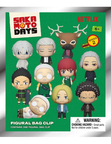 SAKAMOTO DAYS S2 BAG CLIP BLIND BOX DISPLAY(24)