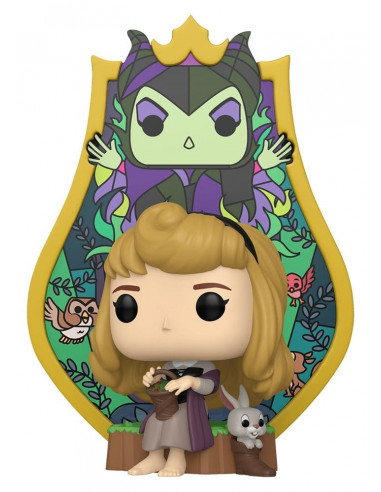 Disney POP! Deluxe Vinyl Figure Aurora(Glass) 9 cm