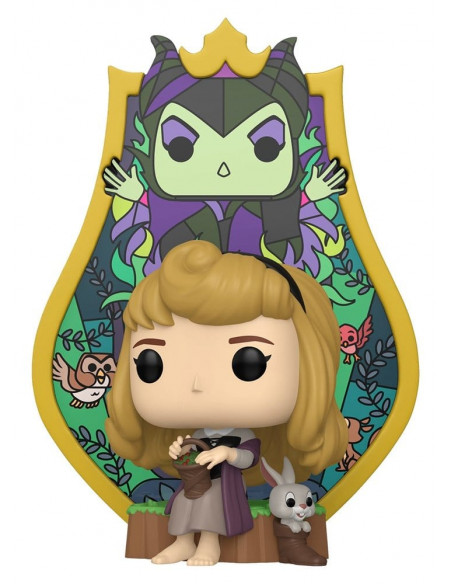 Disney POP! Deluxe Vinyl Figure Aurora(Glass) 9 cm