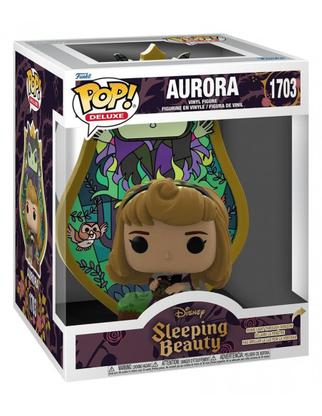 Disney POP! Deluxe Vinyl Figure Aurora(Glass) 9 cm