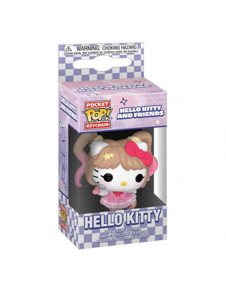 Hello Kitty and Friends POP! Vinyl Keychains 4 cm Hello Kitty (K-Pop Outfit) Display (12)