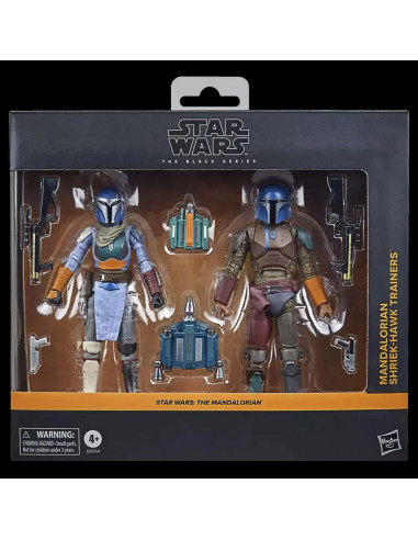 STAR WARS BLACK SERIES THE MANDALORIAN SHRIEK-HAWK TRAINERS ACTION FIGURE