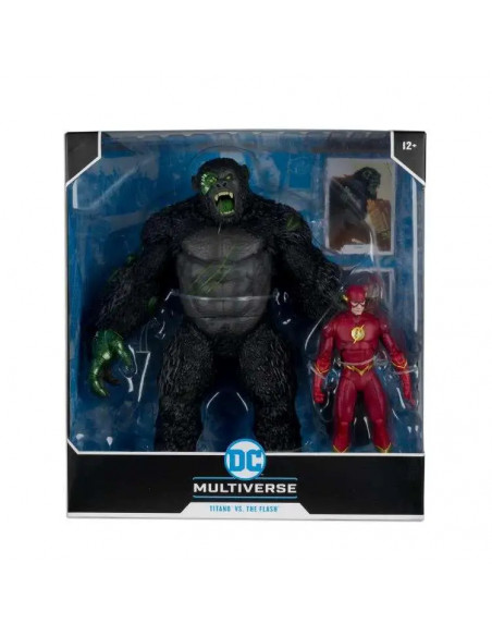 DC MULTIVERSE FLASH VS TITANO MEGAFIG 2PK