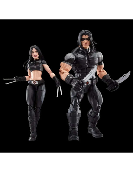MARVEL LEGENDS X-MEN X-FORCE X-23 AND WARPATH ACTION FIGURES