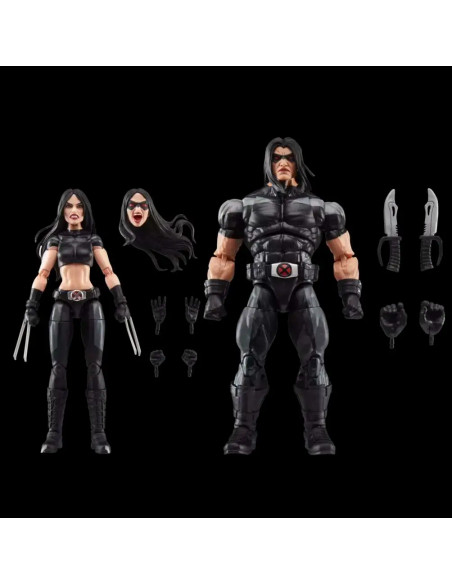 MARVEL LEGENDS X-MEN X-FORCE X-23 AND WARPATH ACTION FIGURES