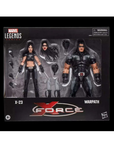 MARVEL LEGENDS X-MEN X-FORCE X-23 AND WARPATH ACTION FIGURES