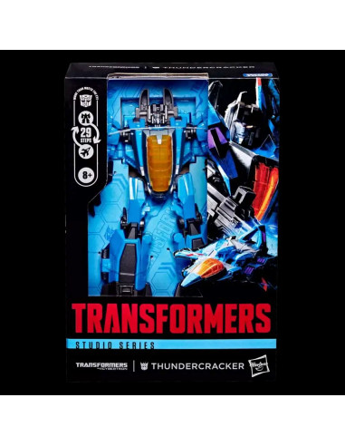 TRANSFORMERS STUDIO SERIES WAR FOR CYBERTRON THUNDERCRACKER ACTION FIGURE