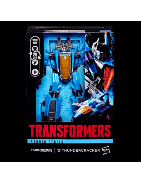 TRANSFORMERS STUDIO SERIES WAR FOR CYBERTRON THUNDERCRACKER ACTION FIGURE