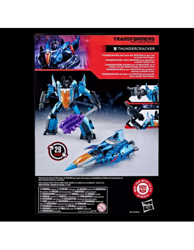 TRANSFORMERS STUDIO SERIES WAR FOR CYBERTRON THUNDERCRACKER ACTION FIGURE