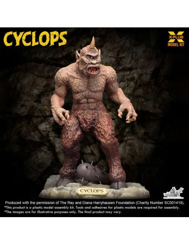 RAY HARRYHAUSEN CYCLOPS RENEWAL PACK 1/72 PLASTIC MODEL KIT