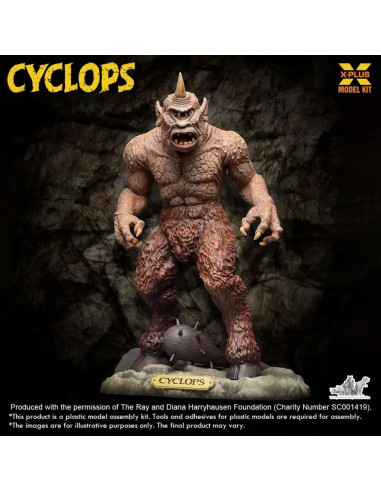 RAY HARRYHAUSEN CYCLOPS RENEWAL PACK 1/72 PLASTIC MODEL KIT