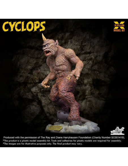 RAY HARRYHAUSEN CYCLOPS RENEWAL PACK 1/72 PLASTIC MODEL KIT