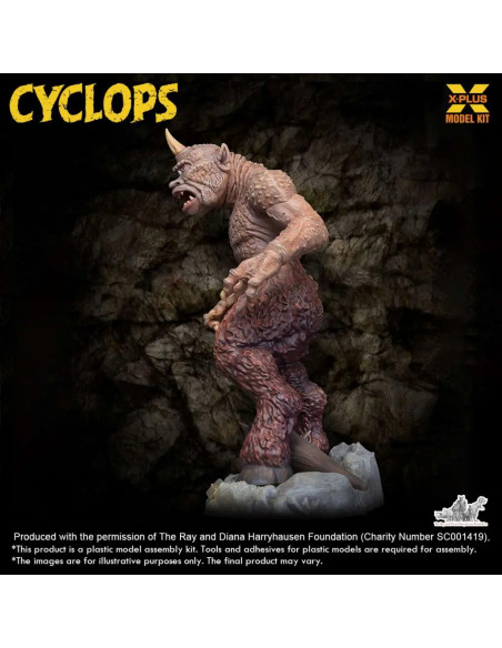 RAY HARRYHAUSEN CYCLOPS RENEWAL PACK 1/72 PLASTIC MODEL KIT