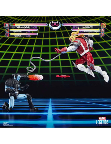MARVEL LEGENDS GAMERVERSE WAR MACHINE VS OMEGA RED ACTION FIGURES