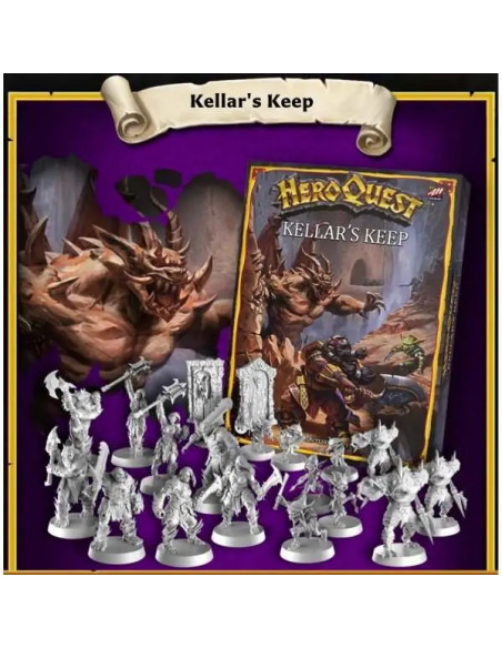 HEROQUEST KELLAR KEEP ENGLISH