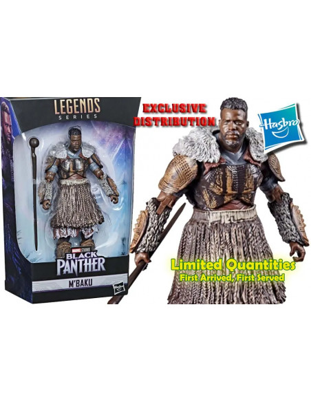MARVEL LEGENDS BLP MBAKU EXLUSIVE AF