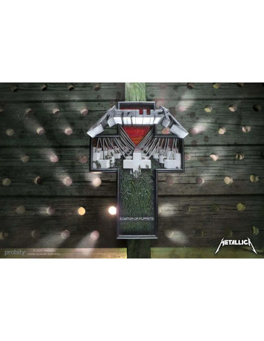 METALLICA MASTER OF PUPPETS WALL PLAQUE