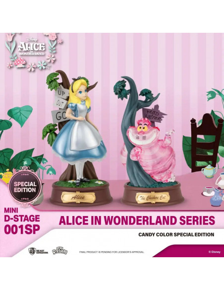 MINI D-STAGE ALICE IN WONDERLAND CANDY COLOR EXCL 2-PK