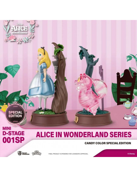 MINI D-STAGE ALICE IN WONDERLAND CANDY COLOR EXCL 2-PK