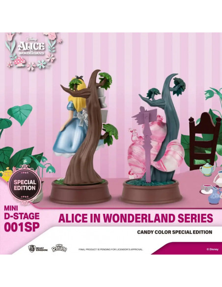 MINI D-STAGE ALICE IN WONDERLAND CANDY COLOR EXCL 2-PK