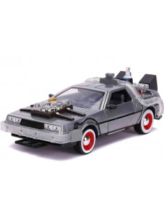 Back To The Future Part 3 - 1982 De Lorean DMC 12 - 1:24 Die-Cast Model With Lights 2