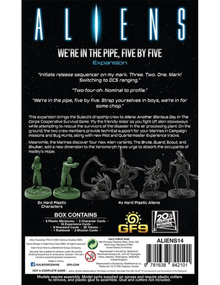 ALIENS FIVE BY FIVE EXPANSION