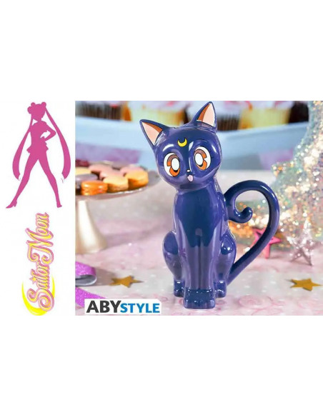 SAILOR MOON LUNA 3D SCULPTED TEAPOT